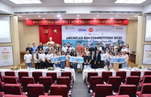 Chung kết và trao giải cuộc thi ứng dụng công nghệ thiết kế kiến trúc BIM 2022