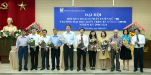 Đại hội Hội Quy hoạch phát triển đô thị ĐH Kiến trúc TP.HCM nhiệm kỳ 2016 – 2020