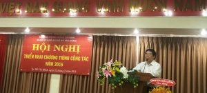 Đảng bộ ĐH Kiến trúc TP.HCM đạt danh hiệu cơ sở Đảng “Trong sạch vững mạnh” tiêu biểu năm 2015.