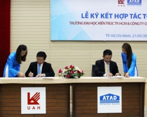 ĐH Kiến trúc TP.HCM và Công ty ATAD ký kết hợp tác toàn diện