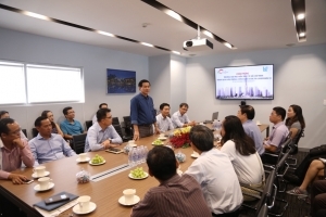 ĐH Kiến trúc TP.Hồ Chí Minh tham quan Công ty Coteccons và công trình The Landmark 81 tầng