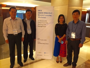 Giảng viên ĐH Kiến trúc TP.HCM dự Hội thảo về quy hoạch tại Hàn Quốc