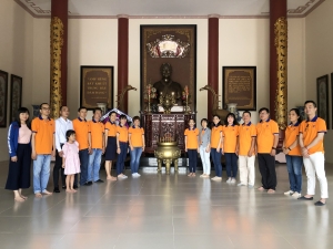 Hành trình về nguồn và Lễ kết nạp đảng viên mới