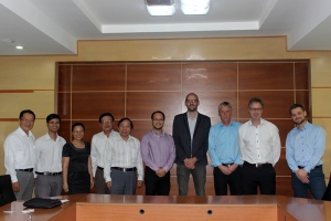 Làm việc với Đại học UCN (Đan Mạch) về chương trình liên kết đào tạo bậc đại học