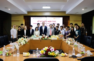 Lễ ký kết hợp tác giữa Trường Đại học Kiến Trúc Thành phố Hồ Chí Minh và Công ty TNHH Blum Việt Nam