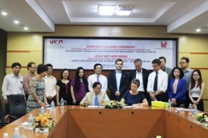 Lễ ký kết liên kết đào tạo quốc tế bậc đại học với Đại học Bắc Đan Mạch