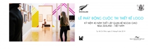 Mời dự Lễ Phát động Cuộc thi thiết kế logo kỷ niệm 40 năm quan hệ ngoại giao VN - New Zealand