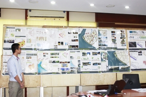 Sinh viên chương trình Tiên tiến ngành thiết kế đô thị bảo vệ đồ án tốt nghiệp