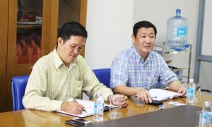 Tiếp đại diện lãnh đạo công ty Bitis