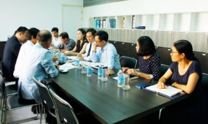 Tiếp đoàn đại diện Công ty Nikken Sekkei Nhật Bản