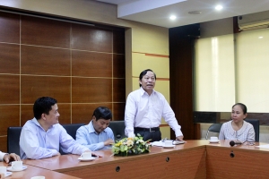 Tiếp đoàn Trường Cao đẳng Xây dựng số 2