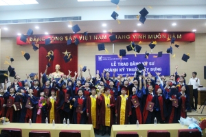 294 tân kỹ sư ngành kỹ thuật xây dựng nhận bằng tốt nghiệp