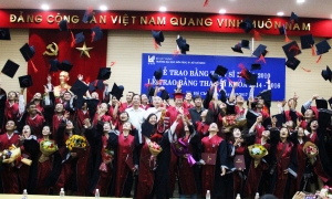 Lễ trao bằng tốt nghiệp cho các tân thạc sĩ, tân tiến sĩ