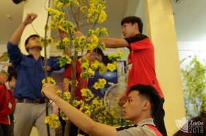 Ấm áp Xuân tình nguyện của sinh viên trường Kiến