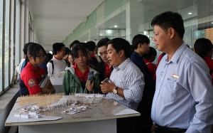 Đại học Kiến trúc TP.Hồ Chí Minh tổ chức tư vấn tuyển sinh cho học sinh phổ thông