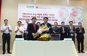 ĐH Kiến trúc TP.HCM và Ngân hàng TMCP Phương Đông (OCB) ký kết hợp tác toàn diện