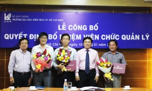 Lễ công bố quyết định bổ nhiệm viên chức quản lý