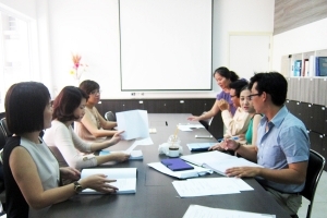 Nghiệm thu đề tài nghiên cứu khoa học cấp trường “Kỹ thuật cắt may”