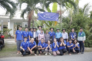 Thăm sinh viên tình nguyện UAH tại các địa bàn Mùa hè xanh năm 2019