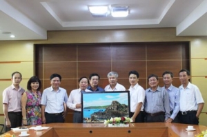 Tiếp đoàn trường Đại học Xây dựng miền Trung