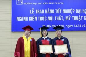 Lễ trao bằng tốt nghiệp cho SV Khoa Quy hoạch khóa 09