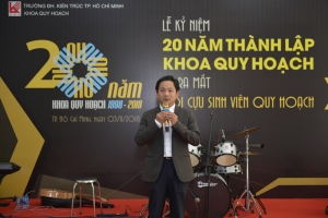 Ấm áp Lễ kỷ niệm 20 năm thành lập khoa Quy hoạch (UAH)