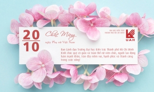 Chúc mừng ngày Phụ nữ Việt Nam 20/10/2021