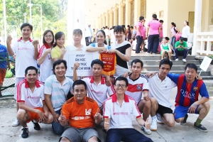 Công chức - viên chức ĐH Kiến trúc TP.HCM hào hứng tham gia