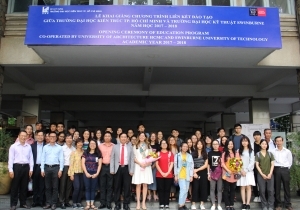 Khai giảng chương trình liên kết đào tạo với Đại học Kỹ thuật Swinburne (Úc) năm học 2017-2018