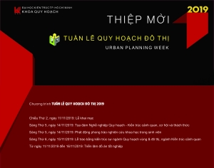 Khai mạc Tuần lễ Quy hoạch đô thị - Urban Planning week 2019
