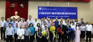Lễ công bố quyết định bổ nhiệm chức danh Phó Giáo sư