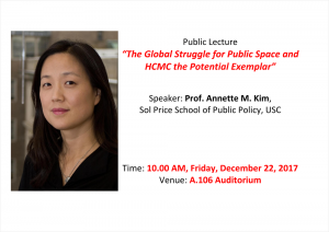 Mời tham dự báo cáo chuyên đề Quy hoạch đô thị của giáo sư Annette Kim