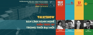 Mời tham dự buổi nói chuyện chuyên đề: “Bản lĩnh hành nghề kiến trúc sư trong thời đại mới”