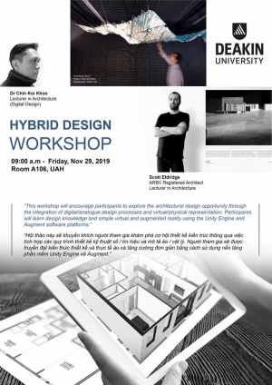 Mời tham dự Workshop kiến trúc kết hợp công nghệ thực tế ảo