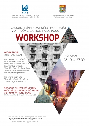 Mời tham gia workshop với trường Đại học Hong Kong