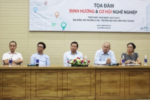 Sôi nổi tọa đàm định hướng nghề nghiệp dành cho sinh viên ngành xây dựng, nội thất