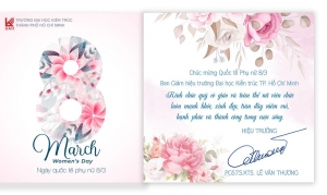 Thiệp chúc mừng ngày Quốc tế phụ nữ 8/3/2021