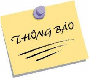 Thông báo (Số 1) - Về việc tổ chức Hội nghị khoa học về tổng kết 5 năm đào tạo theo hệ thống tín chỉ và đổi mới phương pháp giảng dạy – học tập