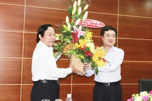 Thứ trưởng Bộ Xây dựng Nguyễn Thanh Nghị làm việc với Đại học Kiến trúc TP.Hồ Chí Minh