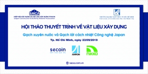 Tổ chức Hội thảo thuyết trình về vật liệu xây dựng vào ngày 23/9