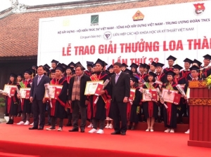 Trường Đại học Kiến trúc thành phố Hồ Chí Minh thắng lớn tại Lễ trao giải thưởng Loa Thành 2020