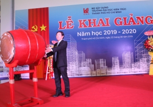 Trường Đại học Kiến trúc TP. Hồ Chí Minh khai giảng năm học mới 2019-2020