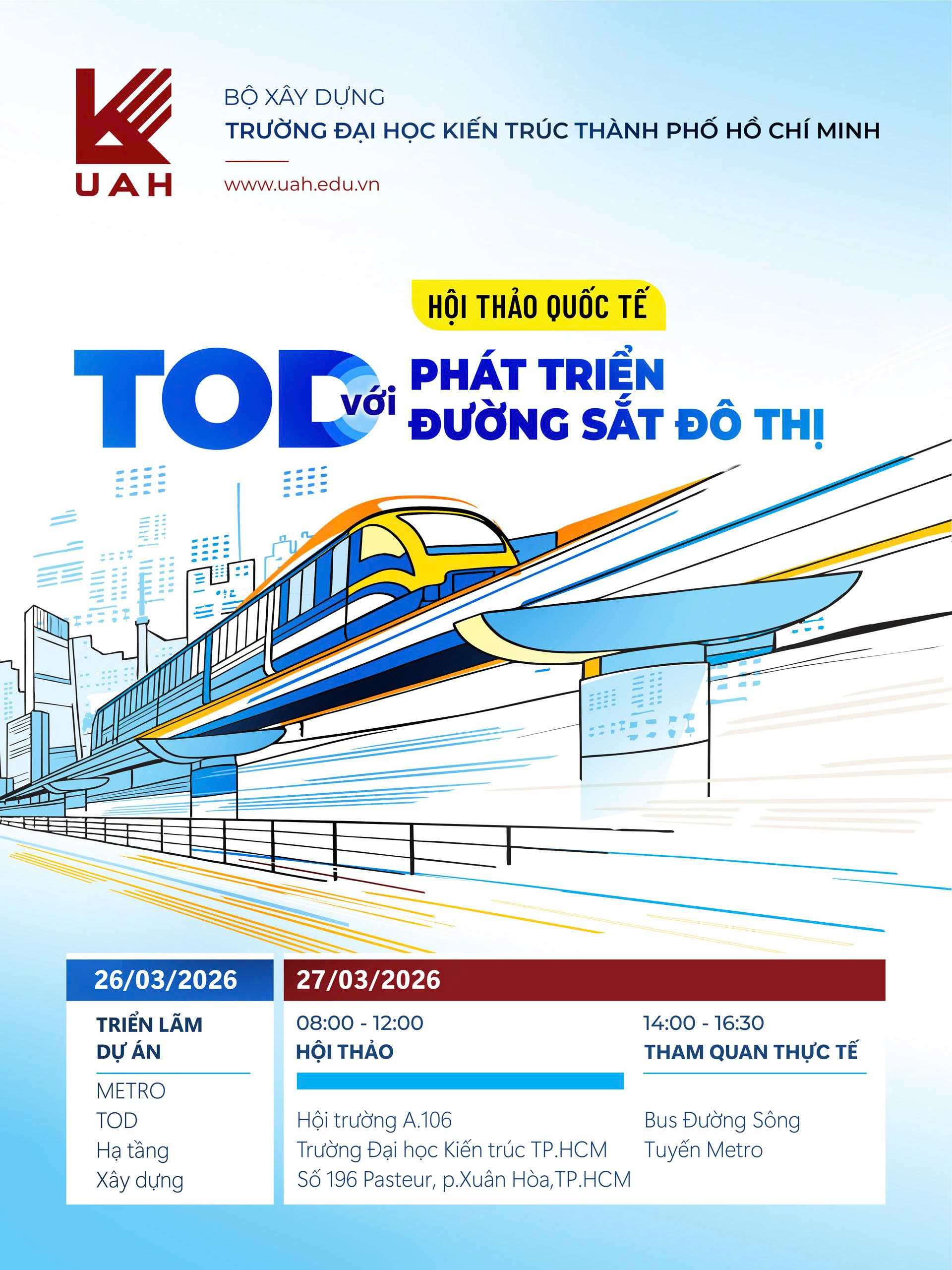 Hội thảo Quốc tế "TOD với phát triển đường sắt đô thị"