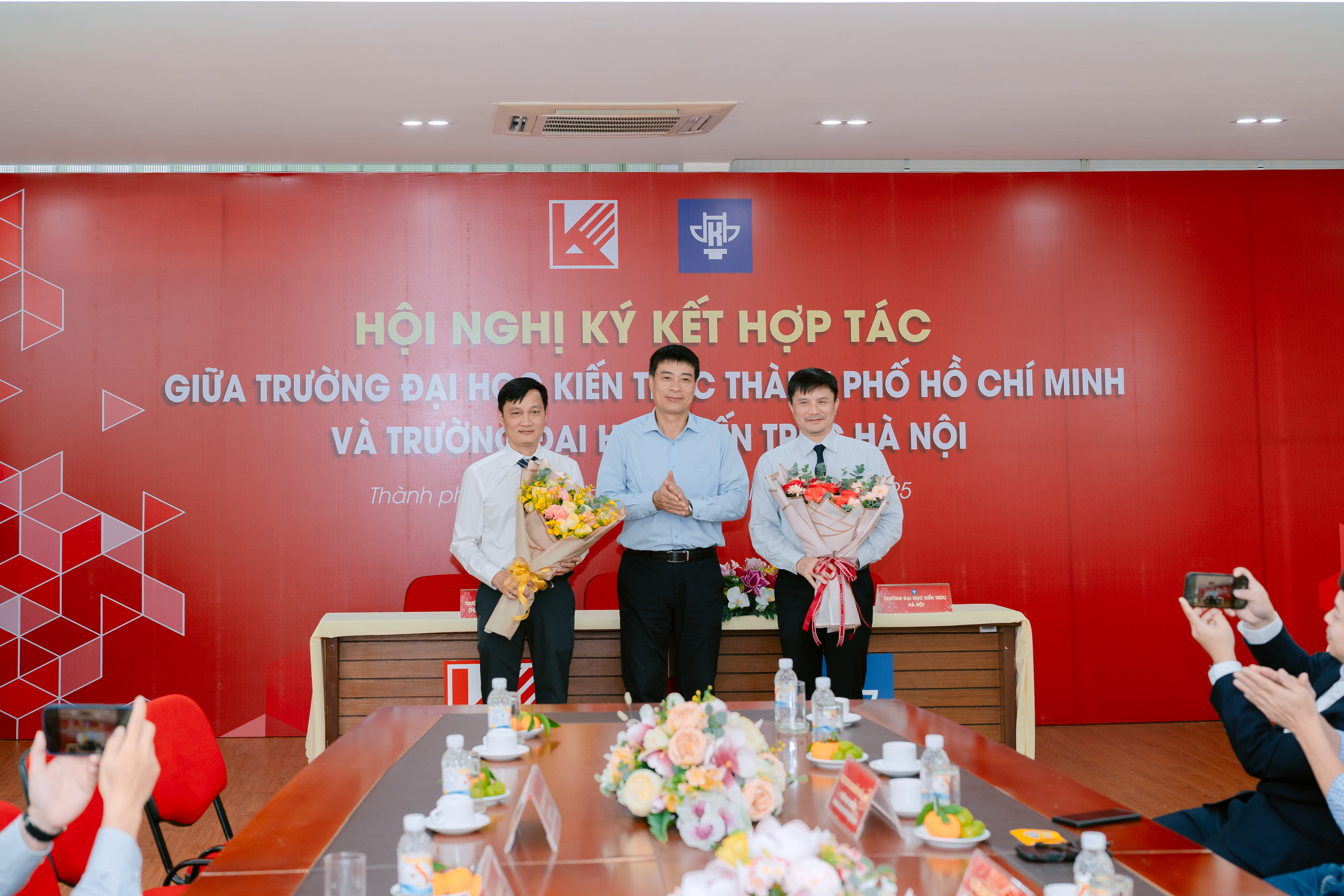 Hai trường Đại học Kiến trúc hàng đầu cả nước hợp tác toàn diện: Chung sứ mệnh, dẫn dắt tri thức Quốc gia