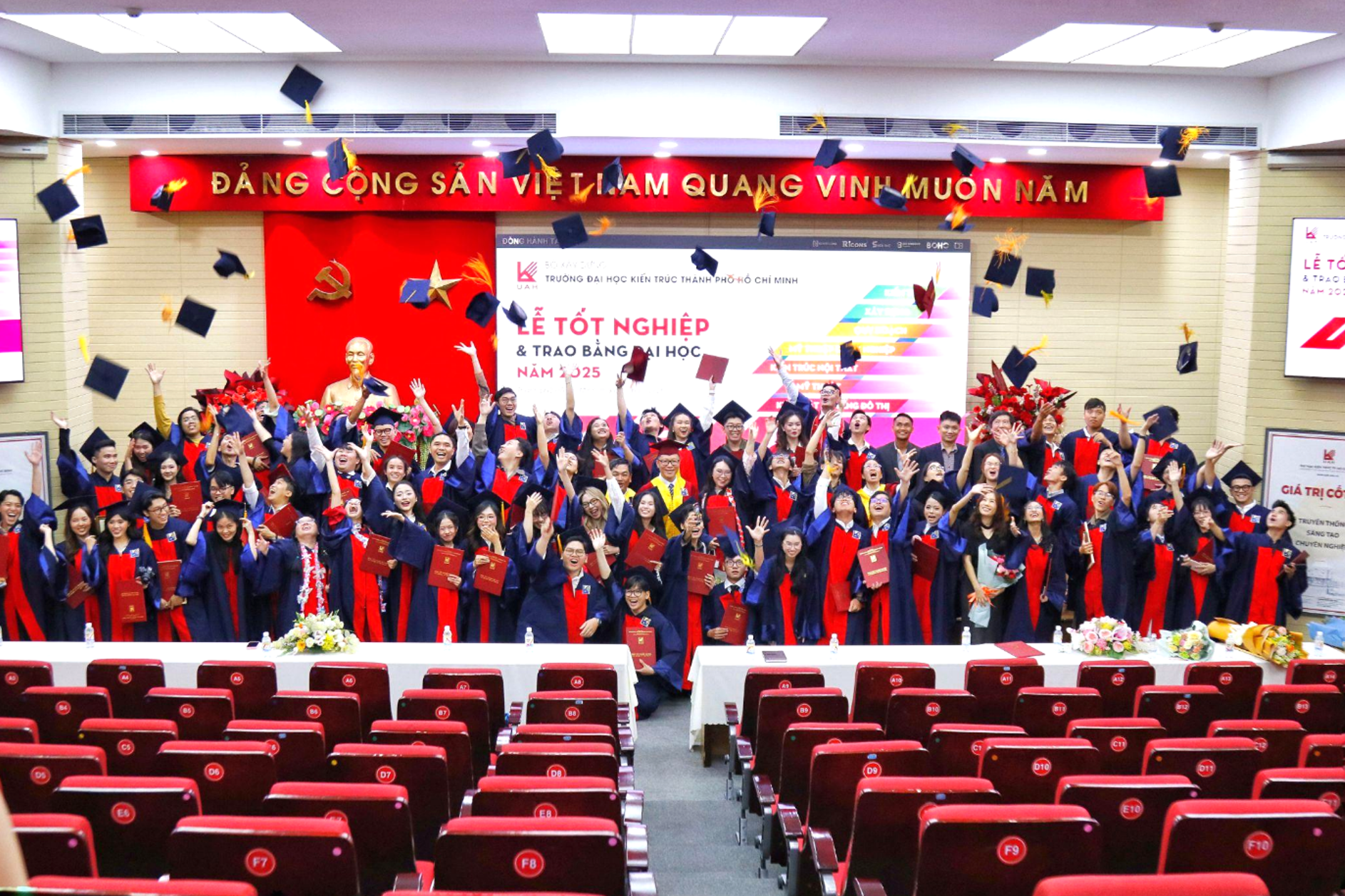 Lễ tốt nghiệp và trao bằng Đại học 2025: Hành trình trưởng thành của những người kiến tạo tương lai