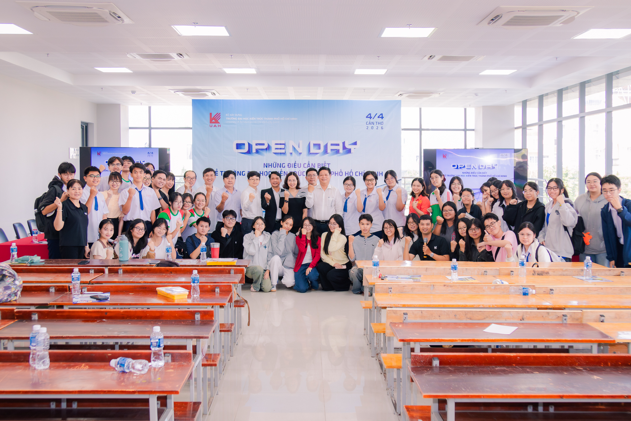 UAH cơ sở Cần Thơ “tiếp lửa” đam mê cho hàng trăm học sinh