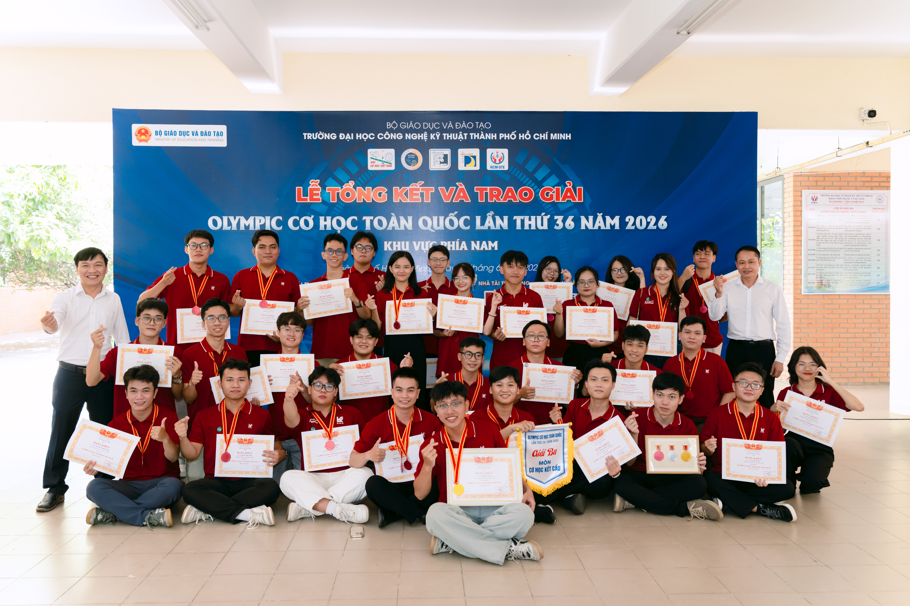 Sinh viên UAH mang về 39 giải thưởng, tiếp nối dấu ấn học thuật tại Olympic Cơ học toàn quốc lần thứ 36