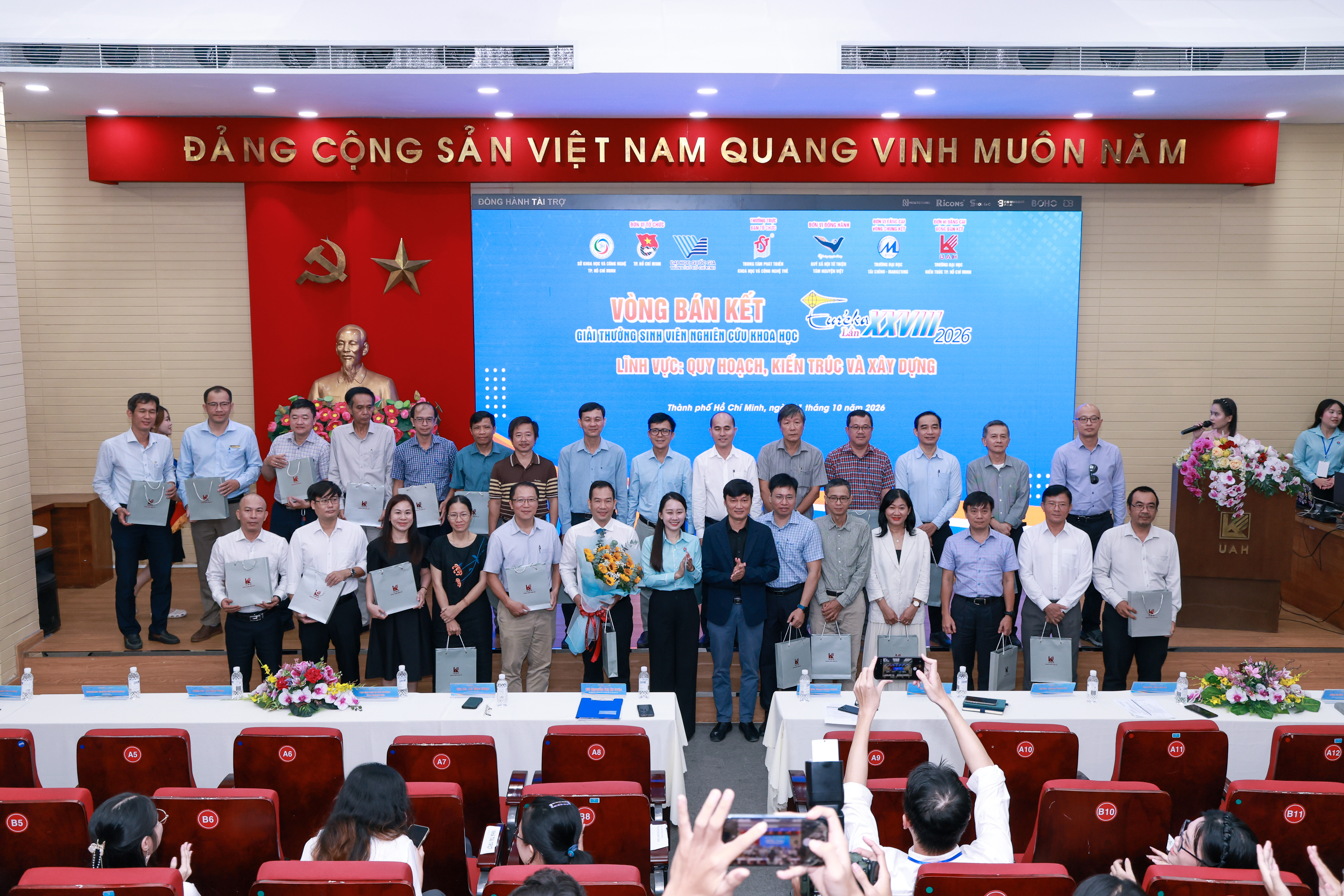 Khai mạc Vòng Bán kết Giải thưởng Euréka 2026 Lĩnh vực Quy hoạch, Kiến trúc và Xây dựng: Thúc đẩy tư duy khoa học từ thực tiễn đô thị